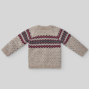 KNIT INFANT BOY PULLOVER "PUCCINI"