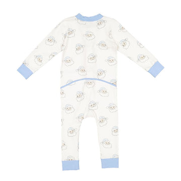 BLUE SANTA BABY BOY PAJAMA