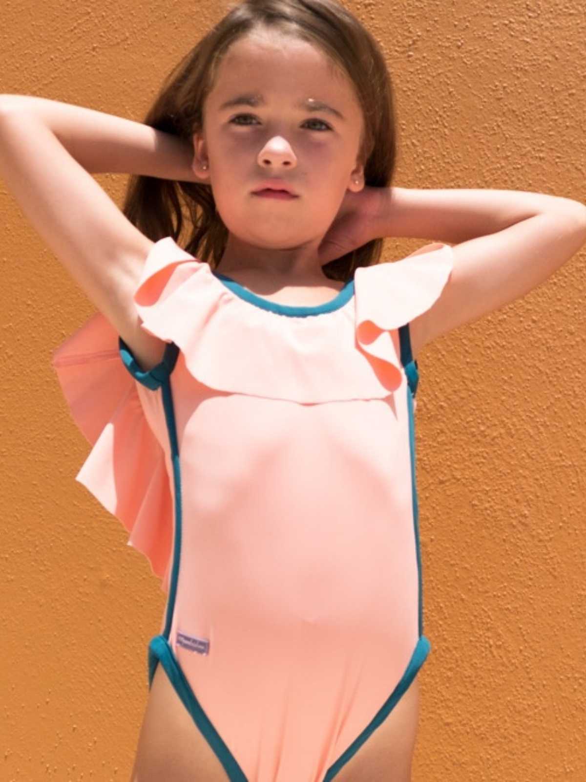 TODDLER SWIMSUIT RAINBOW