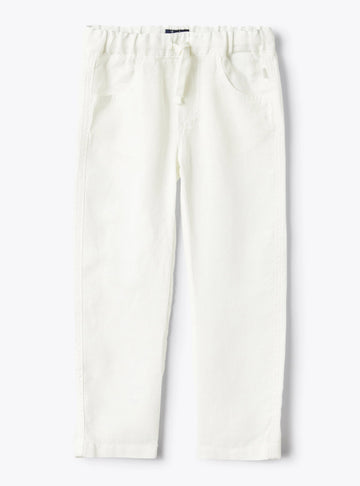 LINEN PANTS WITH DRAWSTRING