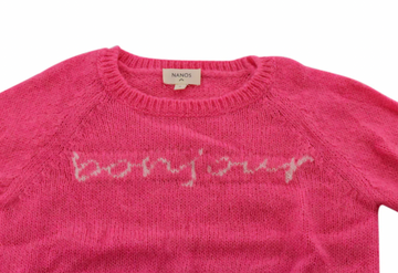 BONJOUR PINK SWEATER