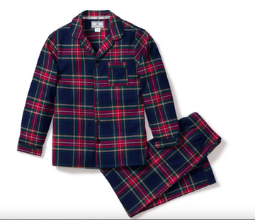 Cotton Pajama Set in Windsor Tartan