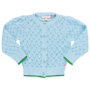 GIRLS CONSTANCE SWEATER -4 CRYSTAL BLUE