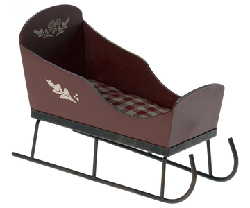 SLEIGH, MINI - RED