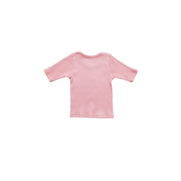 GIRLS ORGANIC RIB TOP